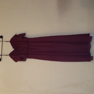 Women's size 2x dress in maroon